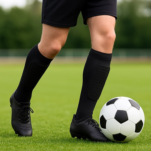 Waarom dragen voetballers geen scheenbeschermers meer?