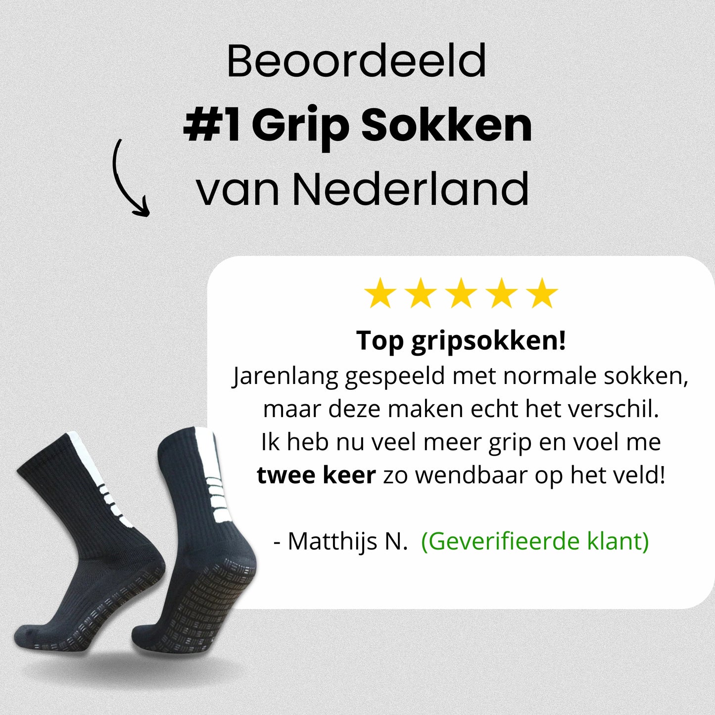 Mastr™ Grip Sokken