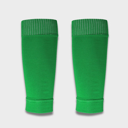 Voetbal afgeknipte sok. Pre cut sleeve voor voetballers. Groen.