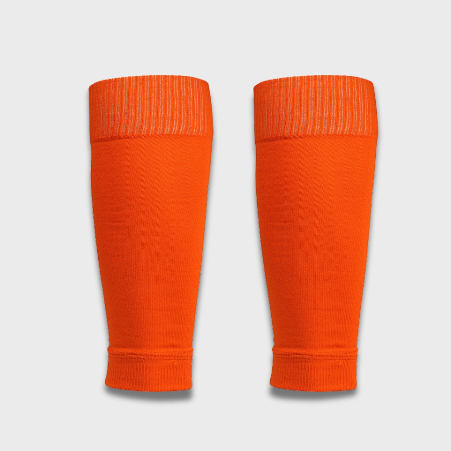 Voetbal afgeknipte sok. Pre cut sleeve voor voetballers. Oranje.