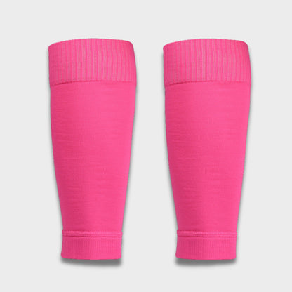 Voetbal afgeknipte sok. Pre cut sleeve voor voetballers. Roze.
