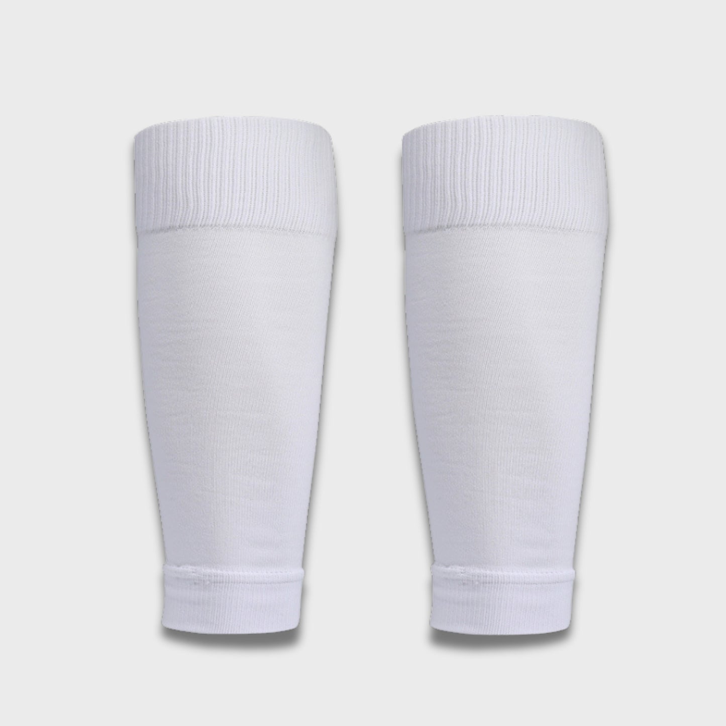 Voetbal afgeknipte sok. Pre cut sleeve voor voetballers. Wit.