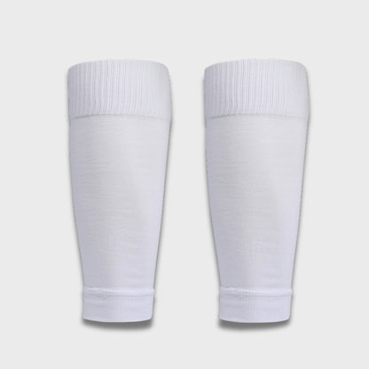 Voetbal afgeknipte sok. Pre cut sleeve voor voetballers. Wit.