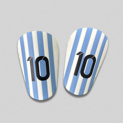 Mini Scheenbeschermer - Blauw Wit