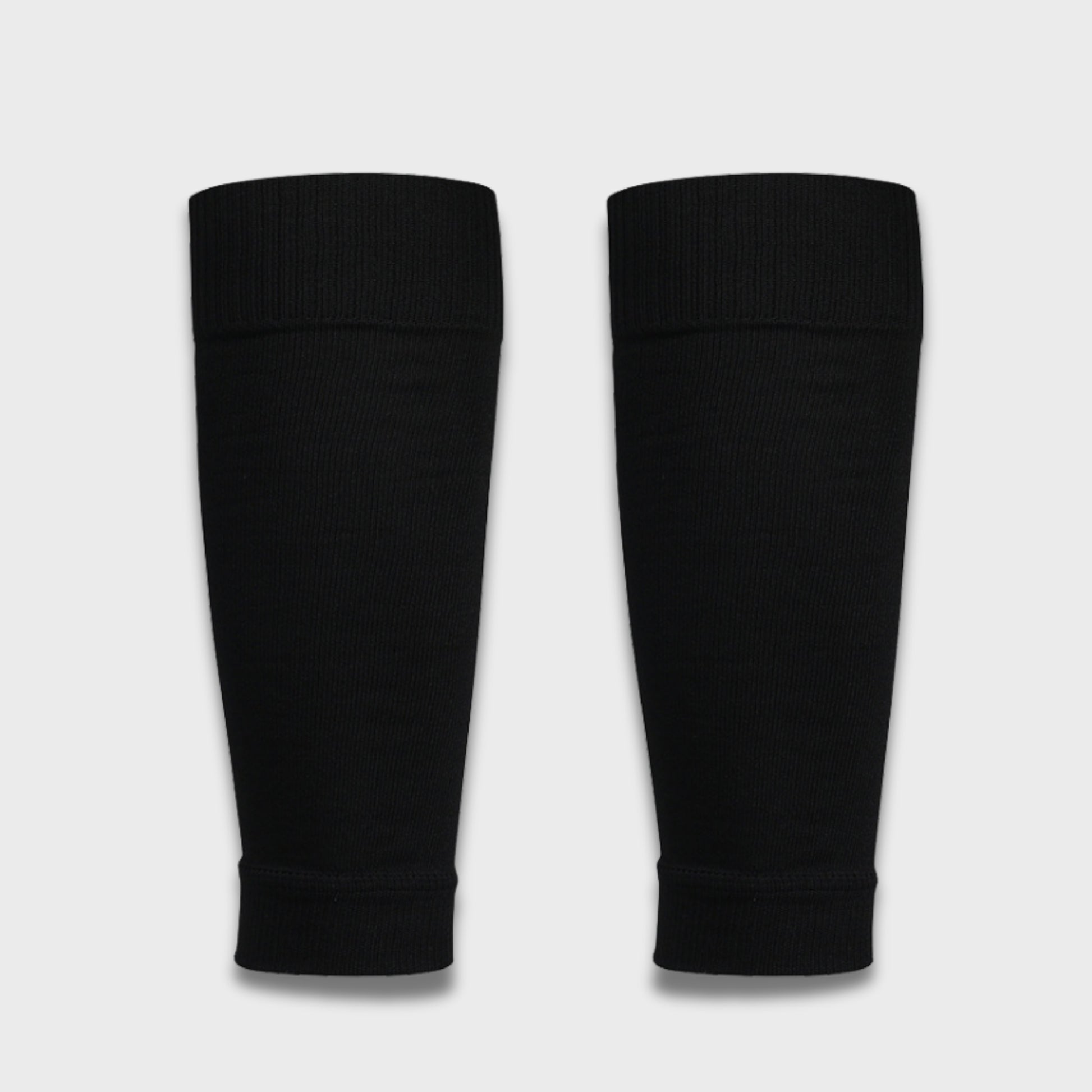 Voetbal afgeknipte sok. Pre cut sleeve voor voetballers. Zwart.