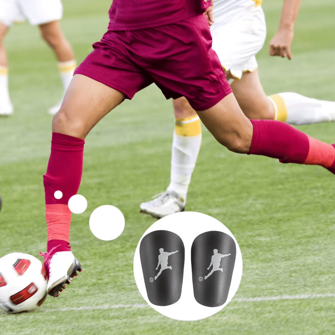 Maestro mini scheenbeschermers voor voetballers. Koop je mini scheenebschermers in de aanbieding en voel je licht op het voetbalveld.